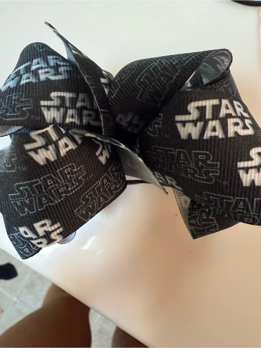 Star Wars Black Kids Hair Bows - Pack of 2